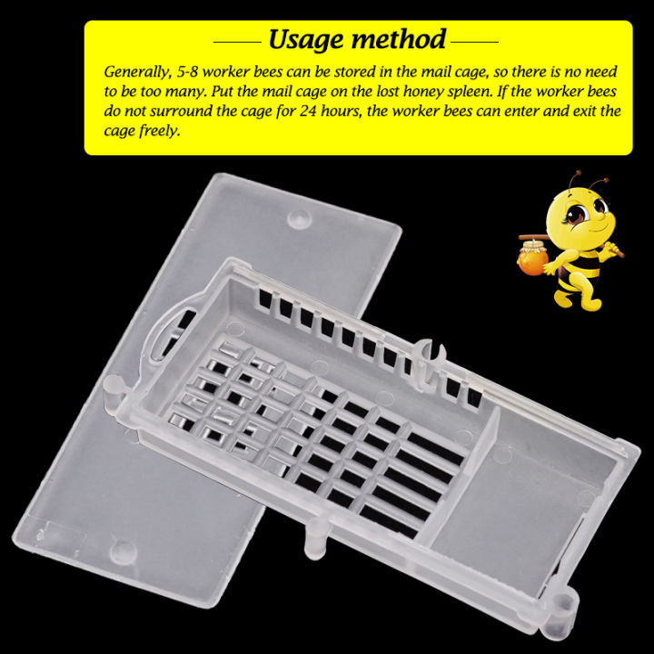 Beekeeping%20Bees%20Transparent%20Queen%20Cages,%20Bee%20Queen%20Transport%20Cages,%20Apiculture%20Insect%20Beehive%20Rearing%20Prisoner%20King%20Cage%2010%20Pcs%20-%20Image%205