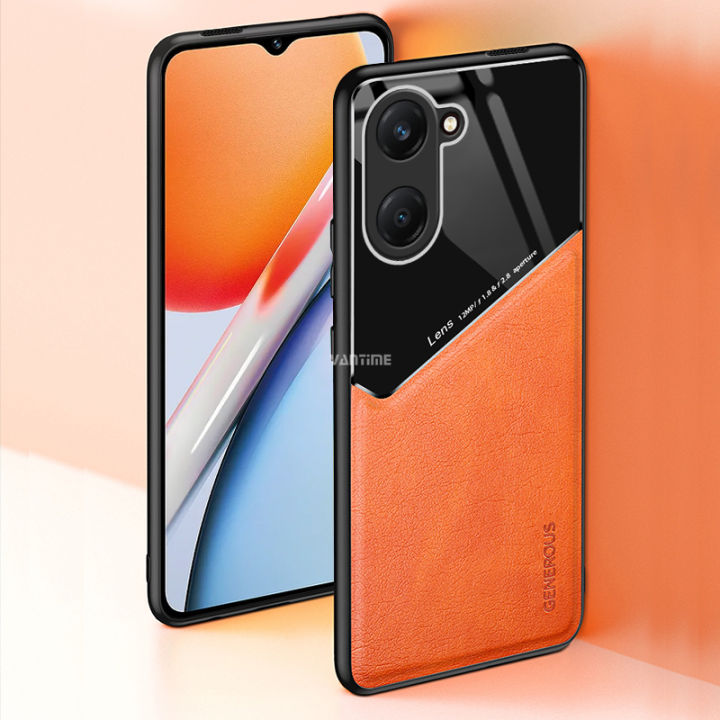 Vantime%20for%20vivo%20Y03%20/%20Y03t%204G%20Case%20Slim%20Magnetic%20Attraction%20Hard%20PU%20Leather%20Back%20Cover%20-%20Image%204