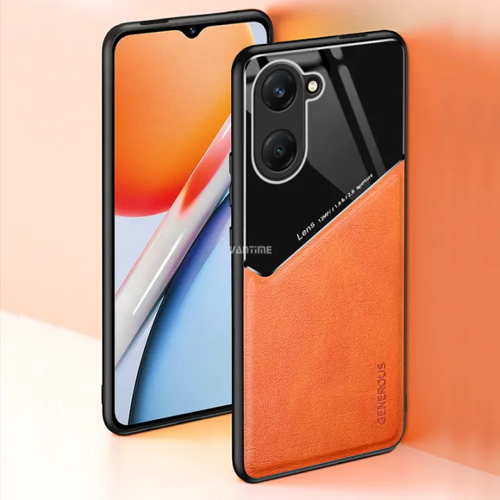 Vantime%20for%20vivo%20Y03%20/%20Y03t%204G%20Case%20Slim%20Magnetic%20Attraction%20Hard%20PU%20Leather%20Back%20Cover%20-%20Image%204