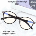 Blue Light Filter Eye Protect From Dust Version Round Lens Stylish Boys and Girls Eyewear Computer Glass Men and Women Nerd Glasses Blue Light Cut Eye Wear Sunglasses for Men and Women 062. 