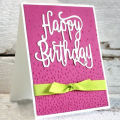 Happy Birthday Frame Cutting Die Scrapbooking Photo Album Embossing DIY Tool. 