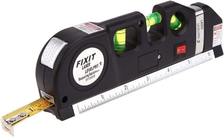 Fixit%20Laser%20Level%20Pro%203%20Multi-Purpose%20Measuring%20Tool%20With%208%20Feet%20Tape%20-%20Image%205