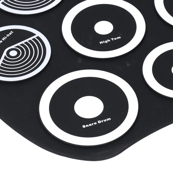 Roll%20Up%20Electronic%20Drum%20Set%209%20Pads%20Electric%20Tabletop%20Drum%20Kit%20Pad%20Portable%20-%20Image%202