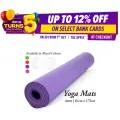 Yoga Mat 4mm with Free Bag - Non Slip, Washable, Moisture. 