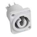 10PCS Powercon Connector 3 Pins 20A 250V Power Speaker Panel Socket Female for LED Screen Stage Lighting. 