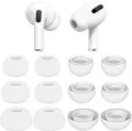 Airpods Pro 2nd Generation Wireless Earbuds with Touch Control, Wireless Charging Case, and Find My Device Feature for iOS and Android. 