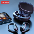 Anrushide Lenovo LP75 Bluetooth 5.3 Earphones TWS Wireless Sport Headphones New style LED Digital Display HiFi Stereo Noise Reduction Gaming Earbuds. 