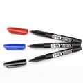 3 Colors Waterproof Ink Fine Point Marker Pen/ Quick-drying Permanent Marker/ Oil-Based Non-Fading Outline Marker Pen. 