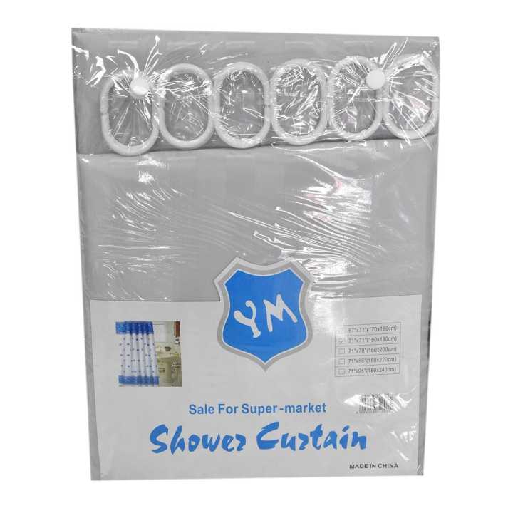 Shower curtain 6x6