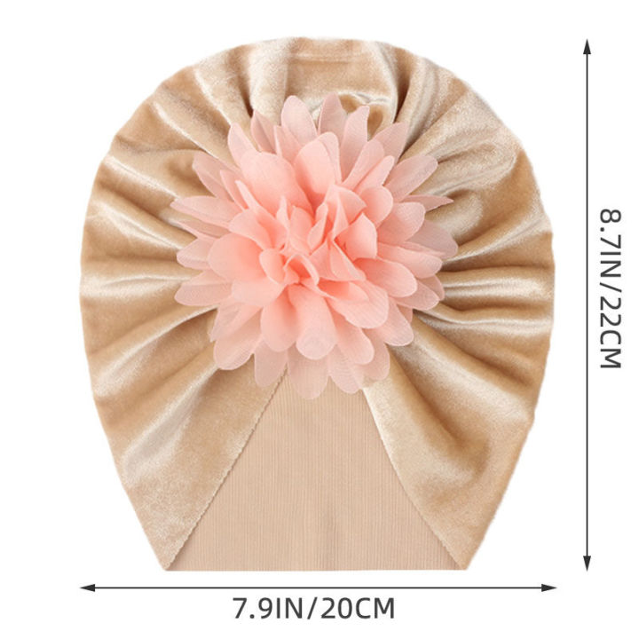 Golden%20Velvet%20Baby%20Turban%20Hat%20Big%20Flower%20Baby%20Girl%20Beanie%20Cap%20Soft%20Kids%20Children%20Infant%20Spring%20Autumn%20Hats%20Bonnet%20-%20Image%207