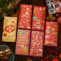 New Year Money Envelope Lucky Red Bless Pocket 2025 Snake Year Red Envelope Spring Festival Marriage Birthday Happy New Year Envelope Red Pao. 