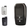 Modified Flip Key Shell 2 Buttons Remote Car Key fob For    Corolla Axio and Vitz. 