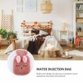 Rabbit-Shaped Hot Water Bottle Stylish Plush Cartoon Hand Warmer Bunny-Shaped Soft Water Bottle Bag for Winter Winter Cold. 