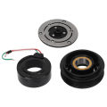 AC Compressor Clutch Kit AC Compressor Clutch Pulley Coil Plate Stable Performance Durable for Car. 