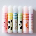 【The Quiet Page】Cute Animals Panda Cat Mini Highlighter Paint Marker Pen Drawing Liquid Chalk Stationery 6pcs/set. 
