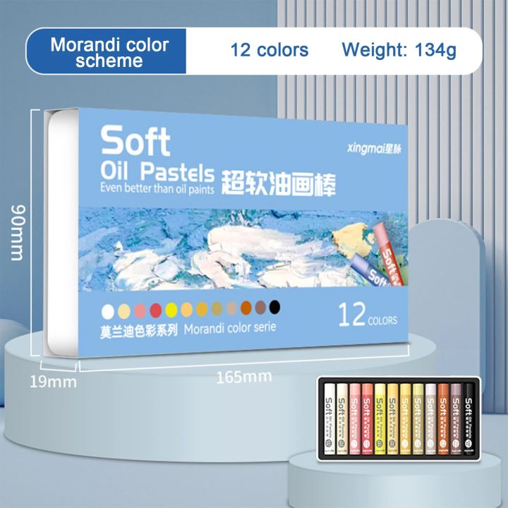 12/24/36/48colors%20Oil%20Pastels%20Colorful%20Drawing%20Tools%20Set%20for%20Art%20Lessons%20Paper%20Sketchpad%20-%20Image%205