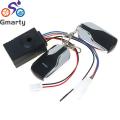 Ebike Anti-Theft Lock Alarm Smart Induction Wireless Security Remote Control With Lock Electric Accessories. 