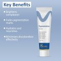 Maxerra Pigmentation Cream - 30g | Reduces Dark Spots & Lightens Blemishes | With Goodness of Aloe Vera (FROM INDIA)SAB. 