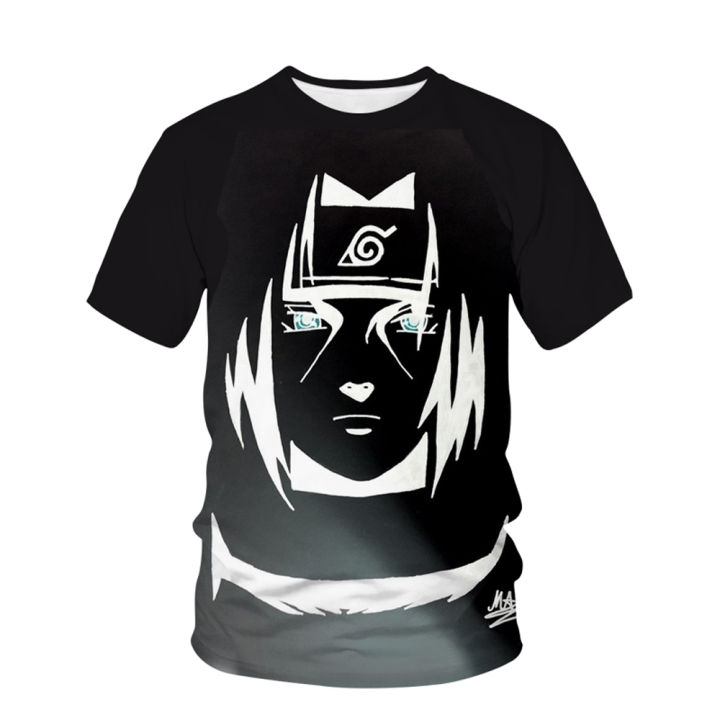 Japanese%20Boy%20Naruto%20Anime%20T-shirt,%20Fashionable%20Short%20Sleeved%20Shirt%20Children's%20Leisure%20Cool%20Kakashi%20Summer%203d%20Printed%20Boy%20T-shirt%20-%20Image%205