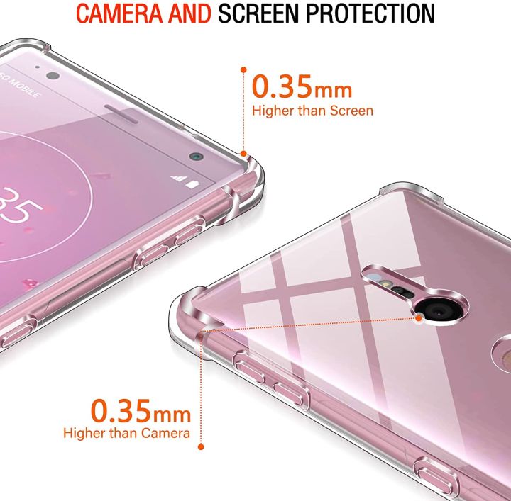 For%20Sony%20Xperia%20XZ2%20Back%20Cover%20Shockproof%20Transparent%20Soft%20TPU%20Silicone%20Protector%20Phone%20Case%20with%20Shock%20Absorption%20Bumper%20Corners%20-%20Image%205