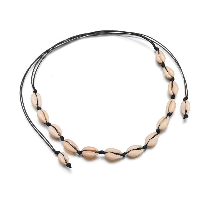Adjustable%20Summer%20Beach%20Style%20Natural%20Sea%20Conch%20Braid%20Chain%20Seashell%20Necklace%20Choker%20For%20Women%20Men%20Kids%20-%20Image%209