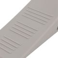 Door Stopper 4 Pack Set Premium Heavy Duty Door Stop Rubber Wedge with Decorative Storage Holder-Perfect Doorstop(Gray). 