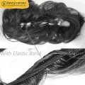 Curly Hair Band Hair Bun Combining Styling For Women Hair Bun. 