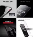 SD High Quality Premium Protective Tempered Glass For iPhone 15 Pro Tempered Glass Super D Shining Curved Edge Film Full Glue Cover iPhone Screen Protector. 