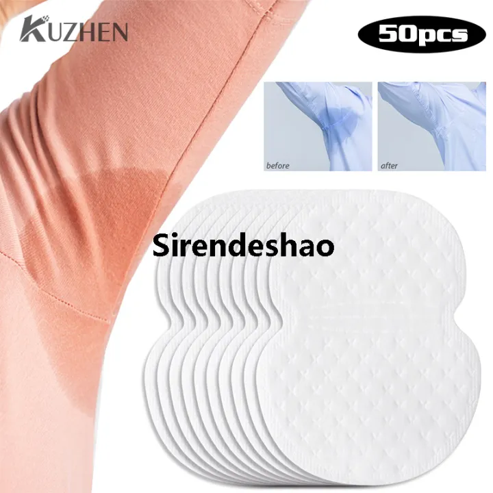 Sirendeshao Sweat pad axillary absorbent anti-sweat pad once 50Pcs ...