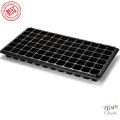72 Holes 1 Pcs Thick black seedling tray  seedling nursery seed tray Seeds starter Trays Seeding Trays. 