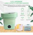Portable Mini Washing Machine (Watch added video). 