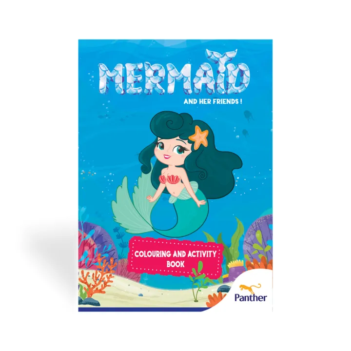 Mermaid & Her Friends Coloring & Activity Book