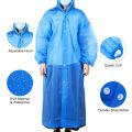 Adult Child Men Women Hooded Raincoat EVA Rain Clothes Covers Waterproof Rain Coat Transparent Camping Waterproof Rainwear Suit. 