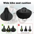 Bike Seat Cushion -Bike Seat Cover for Bicycle Seat and Exercise Bike. 