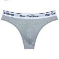 Men G-string U Convex Letters Print G-String Male Underpants. 