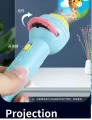 Children Flashlight Storybook Torch Food Animation Early Educational Toy Learning Machine Toys for Children Baby Birthday Gift. 