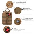 Tactical Bag Survival Pouch Outdoor Medical Box Large Size SOS Bag Tactical First Aid Bag Medical Kit Bag Molle EMT Emergency. 