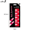 Monja 10Pcs/50Pcs Nail Art U Tape Anti-overflow Peel Off Tape Spill-Proof Sticker Nail Polish Edge Anti-Flooding Patch DIY Nail Art Tools. 