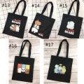 We Bare Bears Tote Bag Canvas Sling Bag Handbag. 
