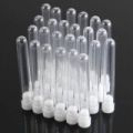 Panda Online 10PCS Plastic Test Tubes 100mm x 15mm Complete With Push Caps. 