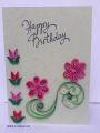 Birthday Card - All Purpose Handmade Paper Quilled Greeting Cards for Birthday. 