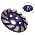 Kqueebee 100mm Diamond Grinding Wheel Disc Bowl Shape Grinding Cup Concrete Stone Ceramic Cutting Disc Power Tool. 