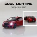 1:32 Dodge Charger SRT Hellcat Simulation Sports  Alloy Diecast license Model Car Toy Metal Cars Birthday Gift. 