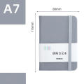 A7 Small Notebook Portable Pocket Book Student Thick Notebook Mini Minimalist Portable Book. 