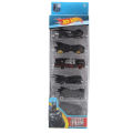 6PCS/Sset Batmobile Alloy Car Model Toy Vehicle Combination Children's Car Toy Set. 