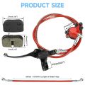 Bike Hydraulic Disc Brake Kit for Baja DB30 Doodle Bug Dirt Bug Racer 97cc 79cc 2.8hp Engine. 