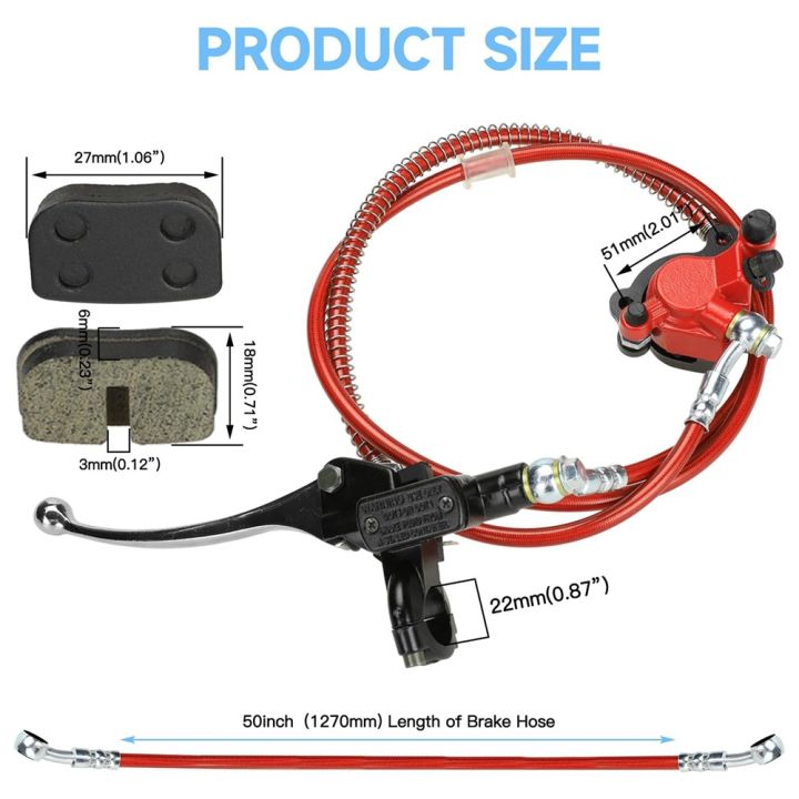 Bike%20Hydraulic%20Disc%20Brake%20Kit%20for%20Baja%20DB30%20Doodle%20Bug%20Dirt%20Bug%20Racer%2097cc%2079cc%202.8hp%20Engine%20-%20Image%202