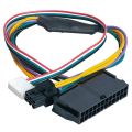 24 Pin to 6 Pin PCI-E ATX Main Power Adapter Cable for HP Z230 Z220 SFF Workstation Motherboard. 