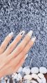1Sheet Nail Sticker Fashion Light Color Nail Packaging Minimalist Graffiti Polish Stickers Adhesive Glue on Nails Art Decoration. 