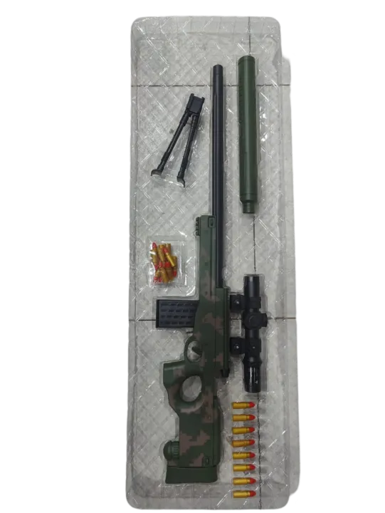 AWM%20Sniper%20Soft%20Rubber%20Bullet%2032%20Times%20Magnifier%20Adjustable%20Long%20Range%20Shooting%20Self%20Ejecting%20Bullet%20Gun%2092CM%20-%20Image%204